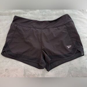 Reebok Women's Black Athletic Lined Swim Shorts XL